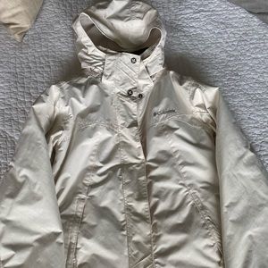 Columbia Omnitech Ski Jacket, Off White